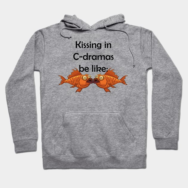 Kissing in C Dramas be like Hoodie by vixfx